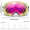 Unisex Outdoor Sports Snow Goggles With UV Protection And Anti Fog Lens 1