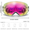 Unisex Outdoor Sports Snow Goggles With UV Protection And Anti Fog Lens 1