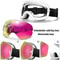 Unisex Outdoor Sports Snow Goggles With UV Protection And Anti Fog Lens 4