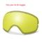 Unisex Outdoor Sports Snow Goggles With UV Protection And Anti Fog Lens 6