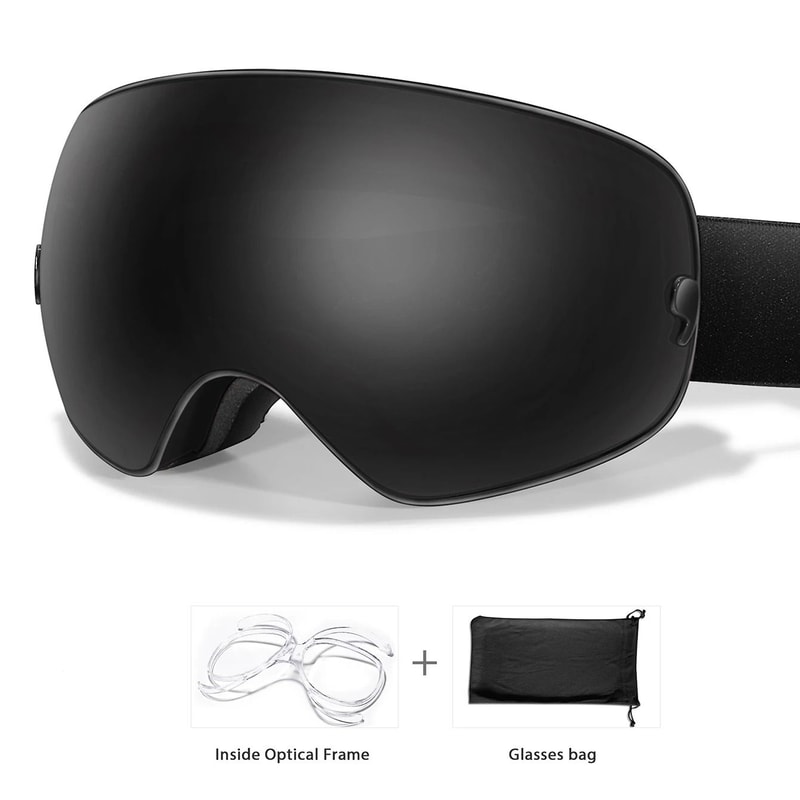 Unisex Outdoor Sports Snow Goggles With UV Protection And Anti Fog Lens 7