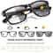 Adjustable Photochromic Reading Glasses With Classic Frame For Men Women 0