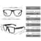 Adjustable Photochromic Reading Glasses With Classic Frame For Men Women 2
