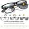 Adjustable Photochromic Reading Glasses With Classic Frame For Men Women 5