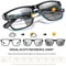 Adjustable Photochromic Reading Glasses With Classic Frame For Men Women 5
