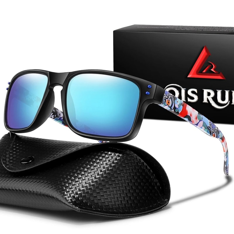 Unisex Polarized Sports Sunglasses With UV Protection And Protective Case 14