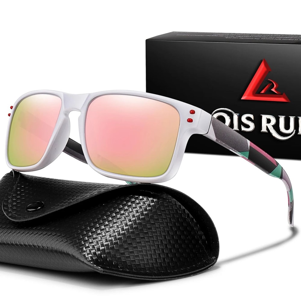 Unisex Polarized Sports Sunglasses With UV Protection And Protective Case 15