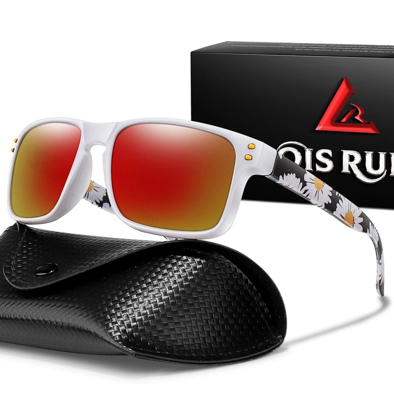 Unisex Polarized Sports Sunglasses With UV Protection And Protective Case 2