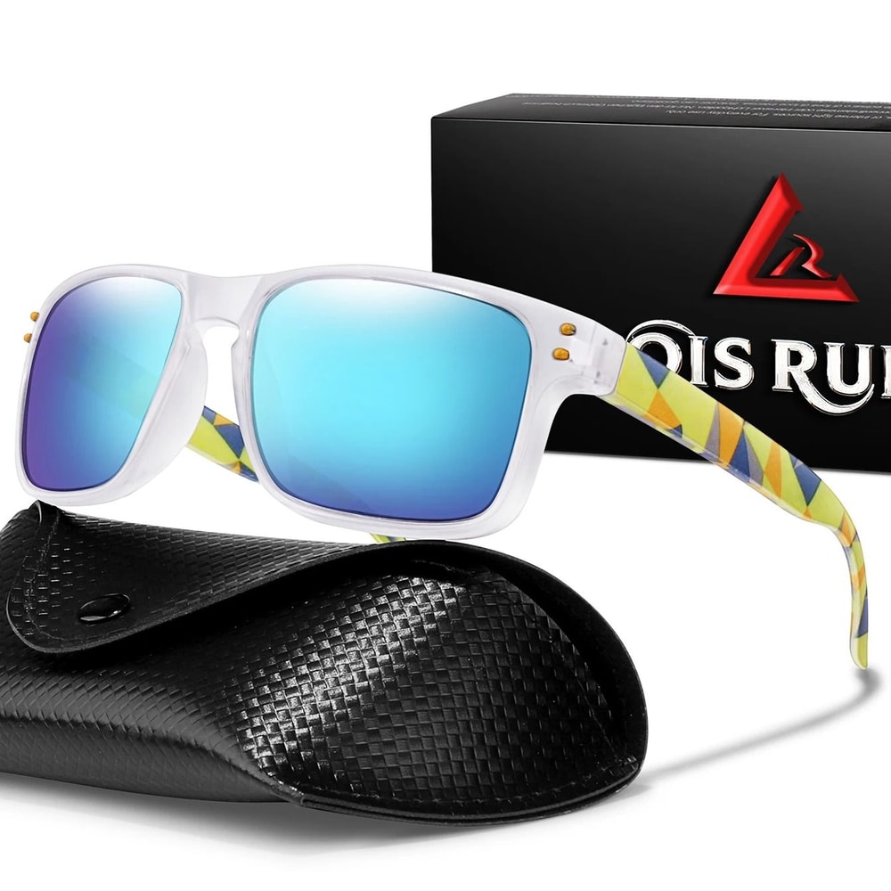 Unisex Polarized Sports Sunglasses With UV Protection And Protective Case 4