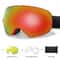 Unisex Snow Sports Goggles With UV Protection Anti Fog Lens And Replacement Lenses 11