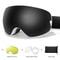 Unisex Snow Sports Goggles With UV Protection Anti Fog Lens And Replacement Lenses 15