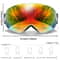 Unisex Snow Sports Goggles With UV Protection Anti Fog Lens And Replacement Lenses 1