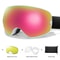 Unisex Snow Sports Goggles With UV Protection Anti Fog Lens And Replacement Lenses 19