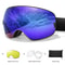 Unisex Snow Sports Goggles With UV Protection Anti Fog Lens And Replacement Lenses 4