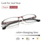 Metal Frame Photochromic Reading Glasses With Anti Blue Light Protection 6
