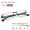 Metal Frame Photochromic Reading Glasses With Anti Blue Light Protection 8