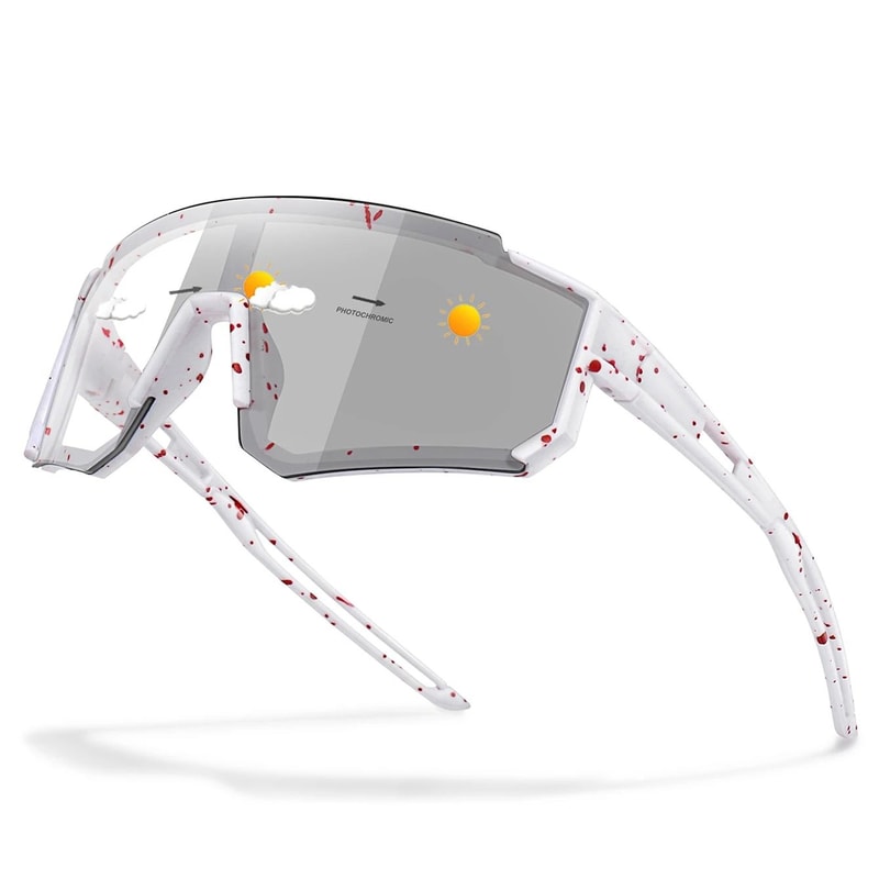 Unisex Photochromic Sports Sunglasses With Comfortable Fit For Outdoor Activities 4