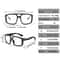 Unisex Photochromic Square Sunglasses With UV Protection For Outdoor Sports 1