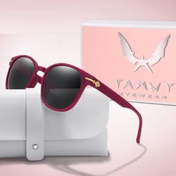 unisex retro round sunglasses with uv protection for outdoor sports