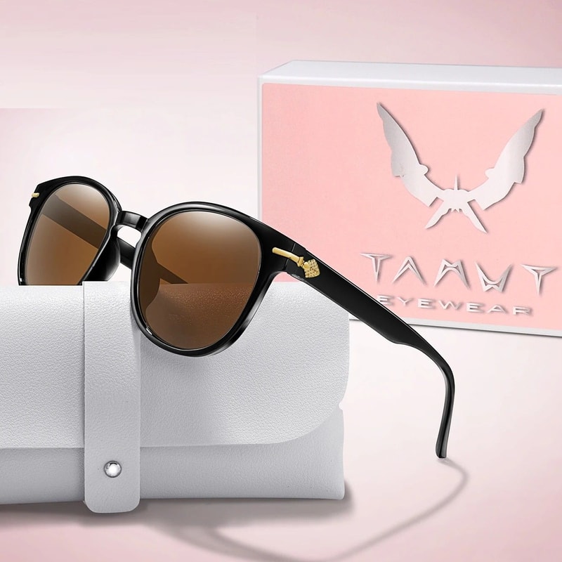 Unisex Retro Round Sunglasses With UV Protection For Outdoor Sports 9