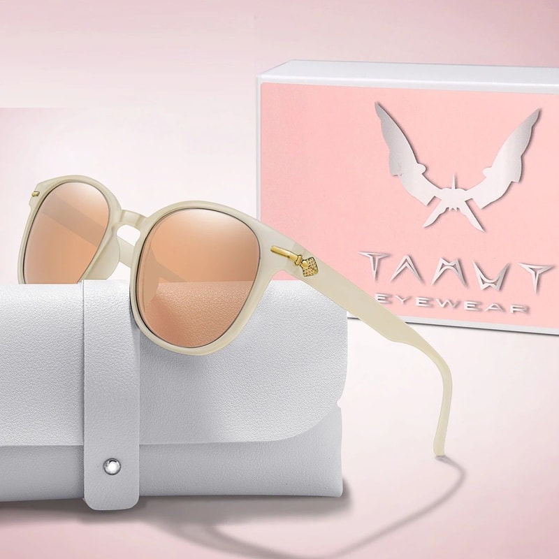 Unisex Retro Round Sunglasses With UV Protection For Outdoor Sports 11