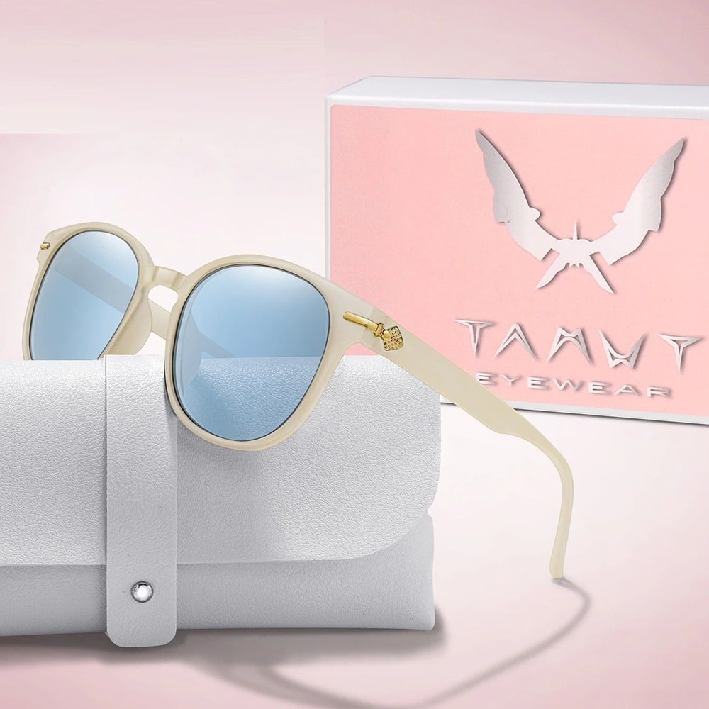 Unisex Retro Round Sunglasses With UV Protection For Outdoor Sports 13