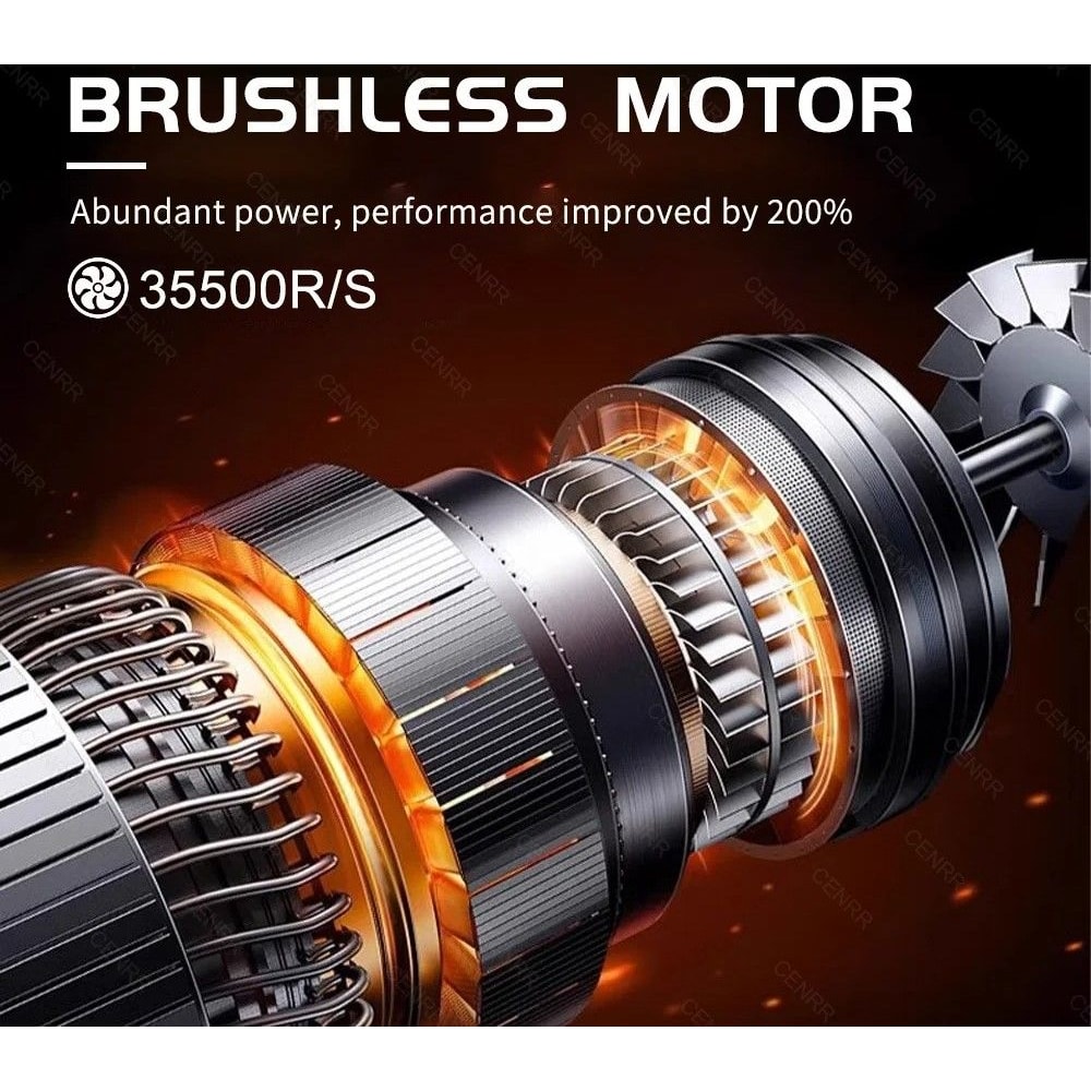 Compact Cordless Car And Home Vacuum Cleaner With Powerful Suction 2