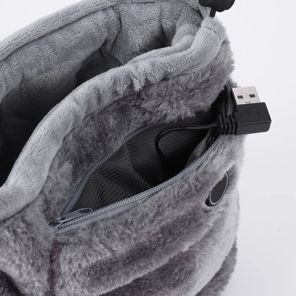 USB Powered Heated Winter Shoes For Indoor And Outdoor Comfort 3