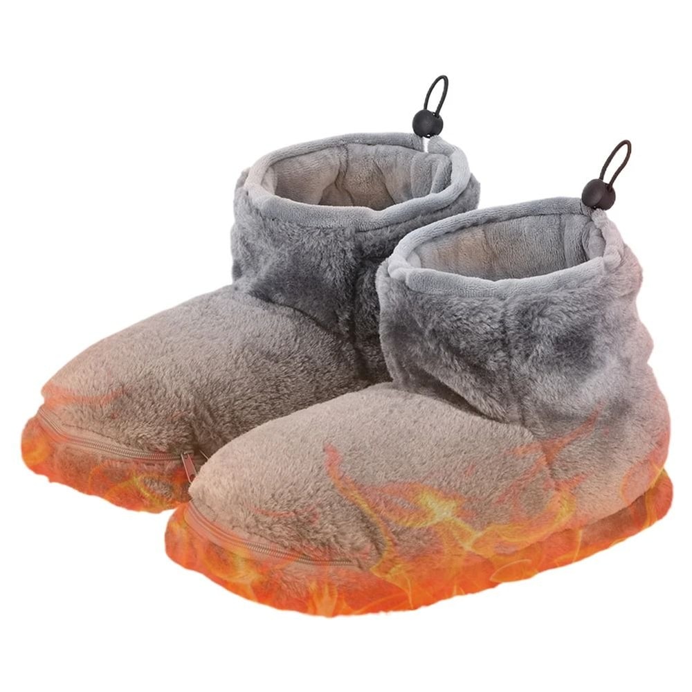 USB Powered Heated Winter Shoes For Indoor And Outdoor Comfort 5