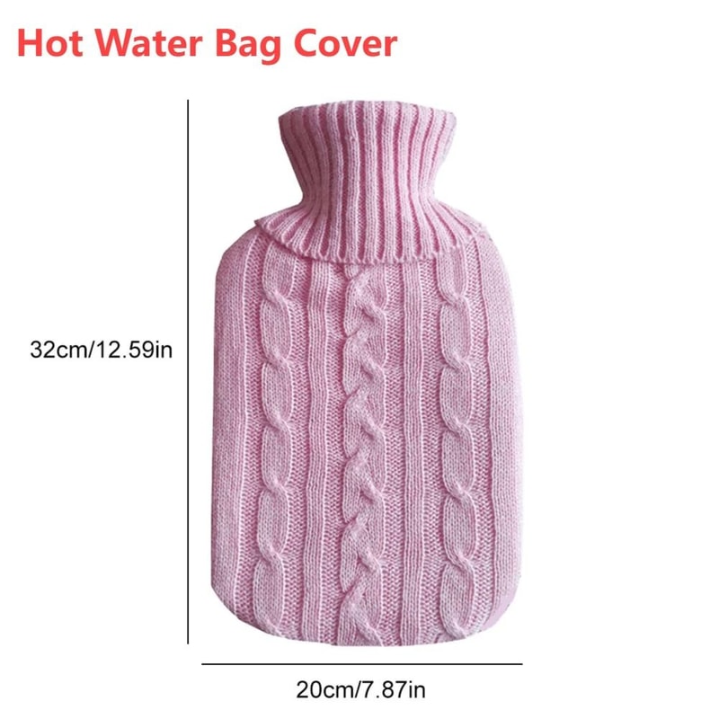 Plush Hand And Feet Warmer Hot Water Bottle With Protective Cover 11