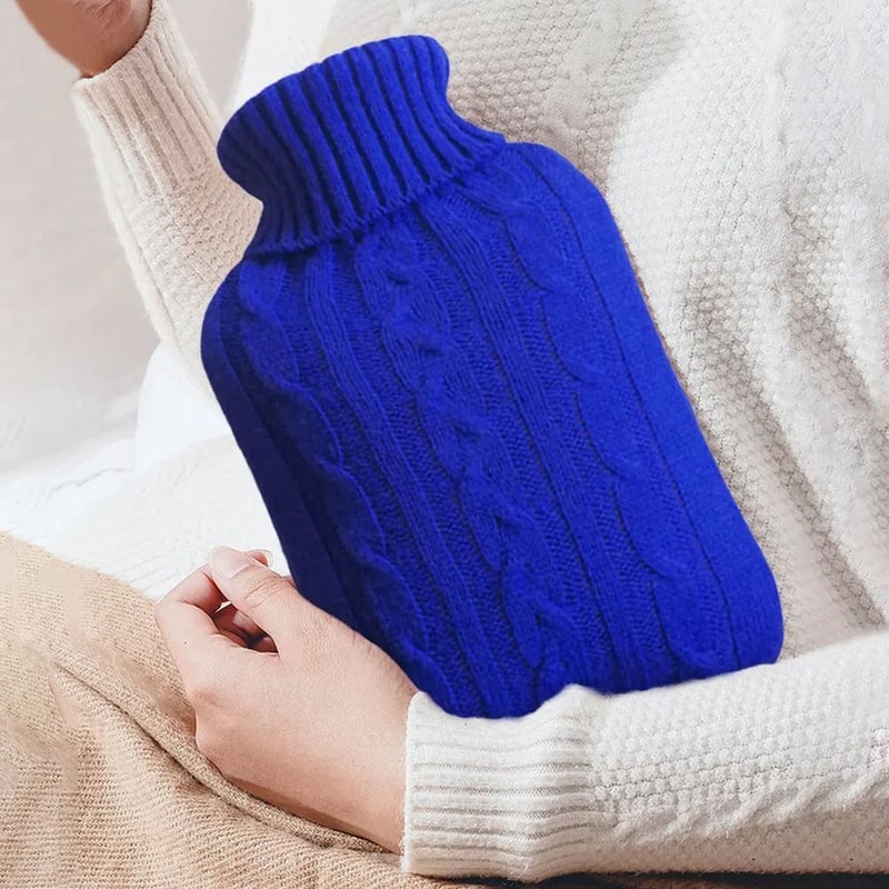 Plush Hand And Feet Warmer Hot Water Bottle With Protective Cover 2