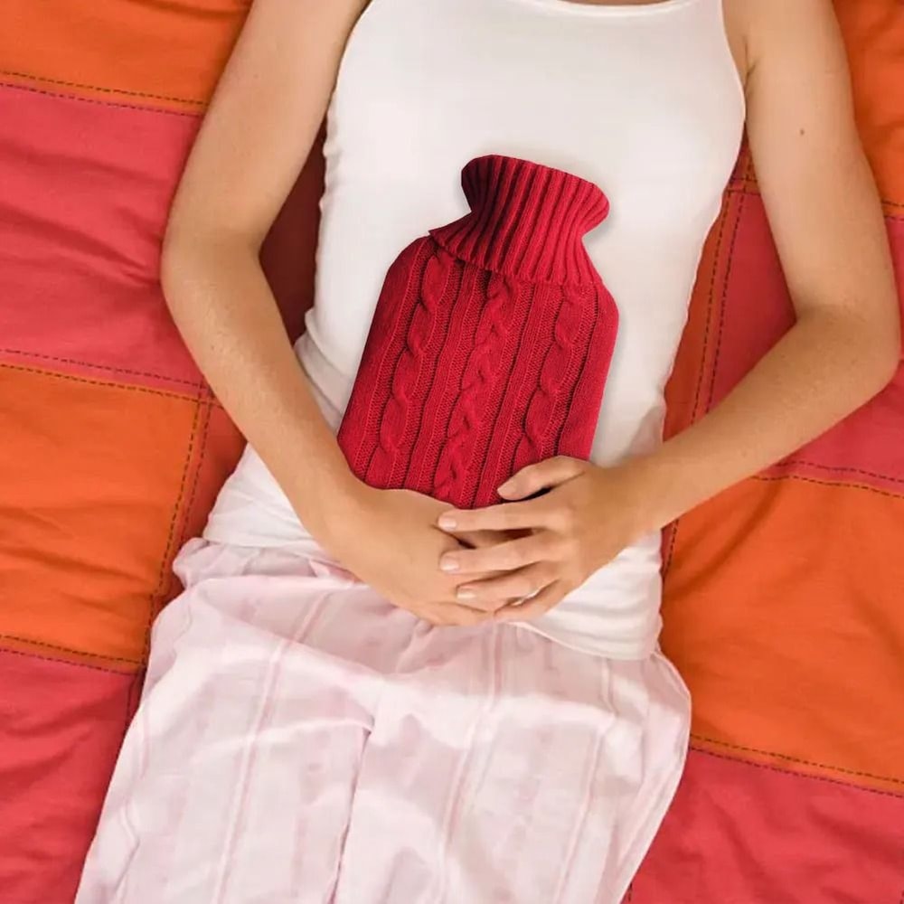 Plush Hand And Feet Warmer Hot Water Bottle With Protective Cover 4