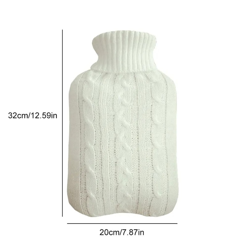 Plush Hand And Feet Warmer Hot Water Bottle With Protective Cover 5