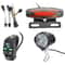 LED Front And Rear Light Set With Horn And Switch For Electric Bikes 9