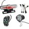 LED Front And Rear Light Set With Horn And Switch For Electric Bikes 7