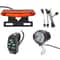 LED Front And Rear Light Set With Horn And Switch For Electric Bikes 8