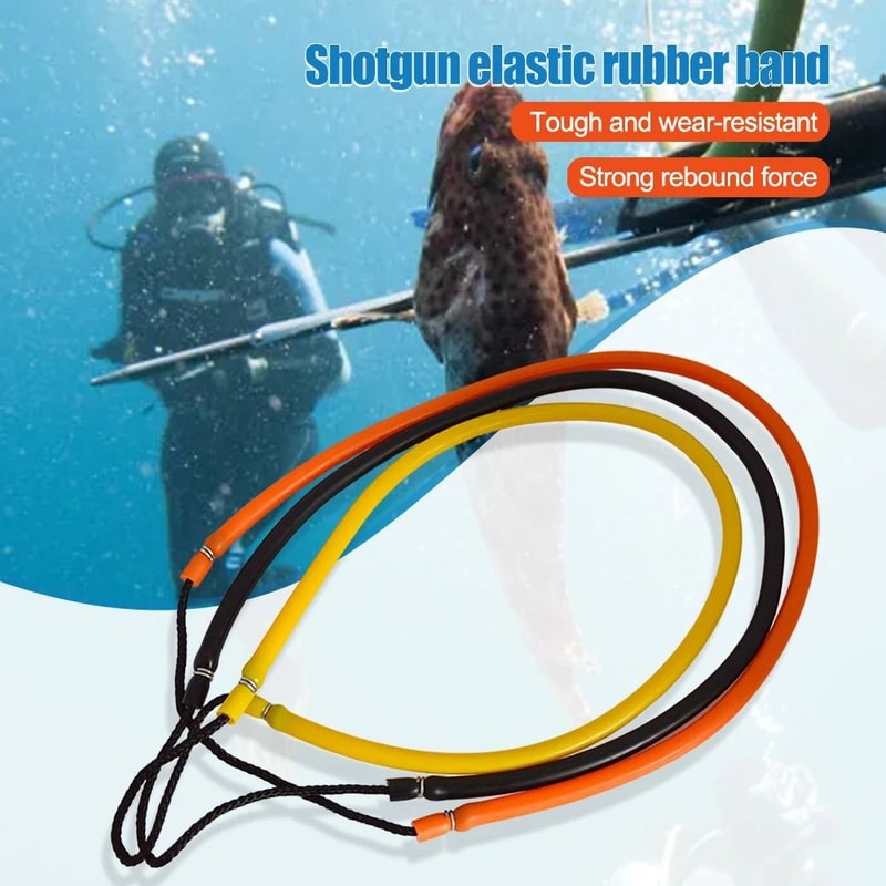 Spearfishing Rubber Band Replacement For Speargun With Strong Elastic Power 1