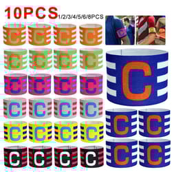 team captain armband set for soccer football training and competition