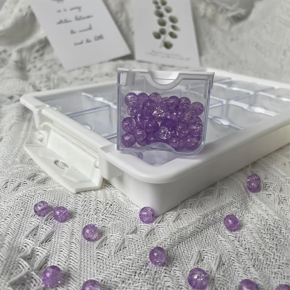 Clear Storage Box Set For Diamond Painting Beads And Craft Accessories 2