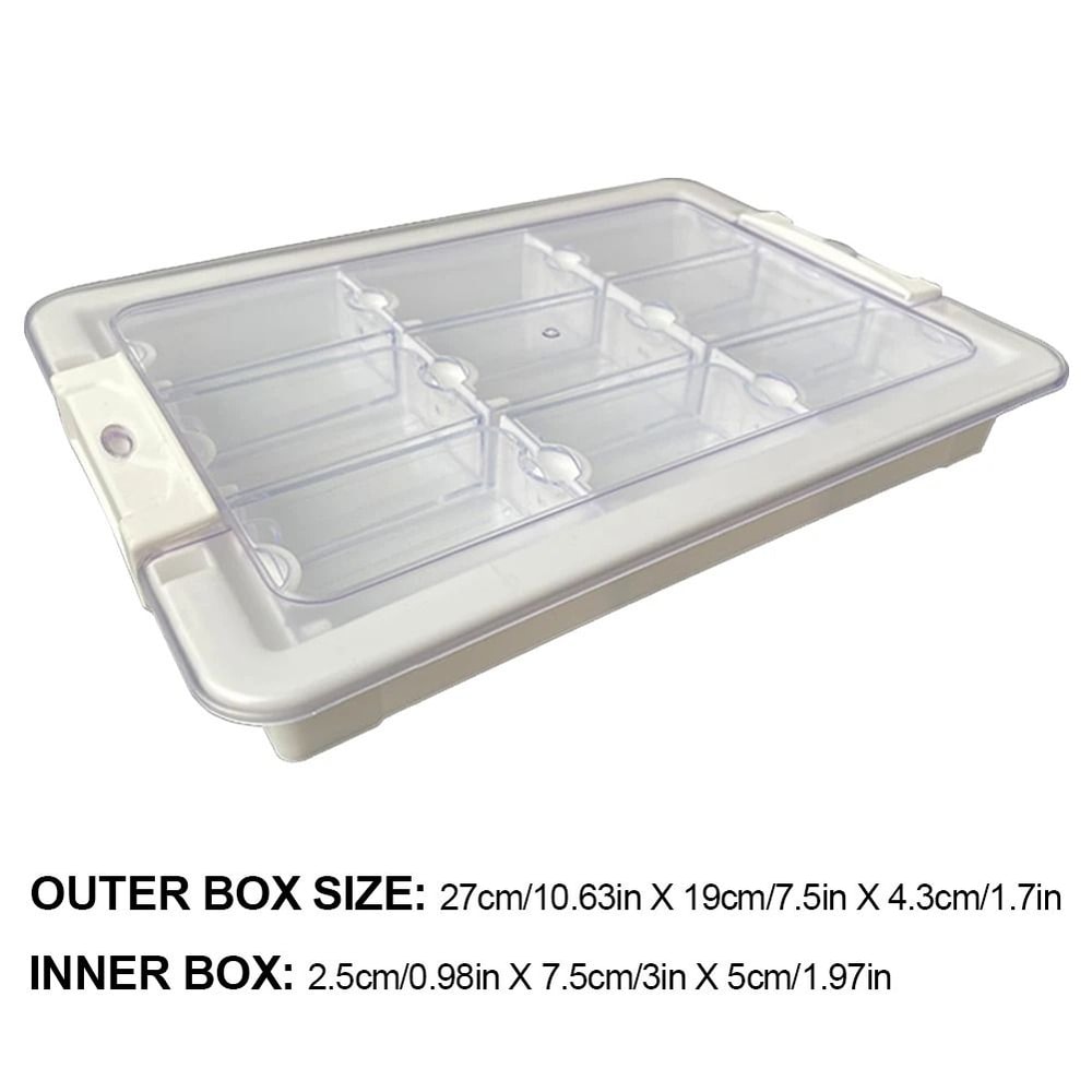 Clear Storage Box Set For Diamond Painting Beads And Craft Accessories 5