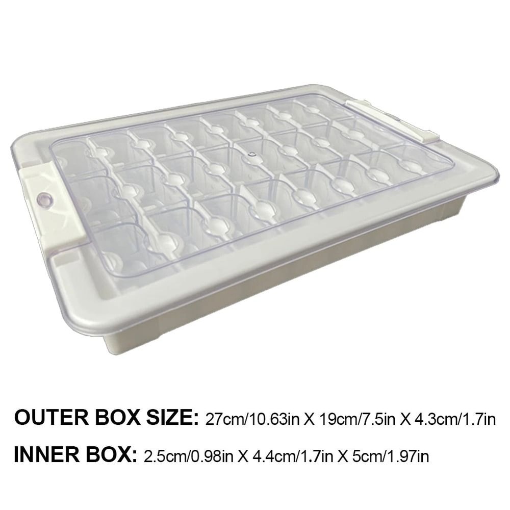 Clear Storage Box Set For Diamond Painting Beads And Craft Accessories 7