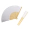 Blank Paper Folding Fans For DIY Painting Calligraphy And Crafts 1