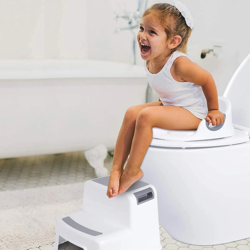 Toddler Toilet Seat Adapter With Handles For Comfortable Potty Training 2