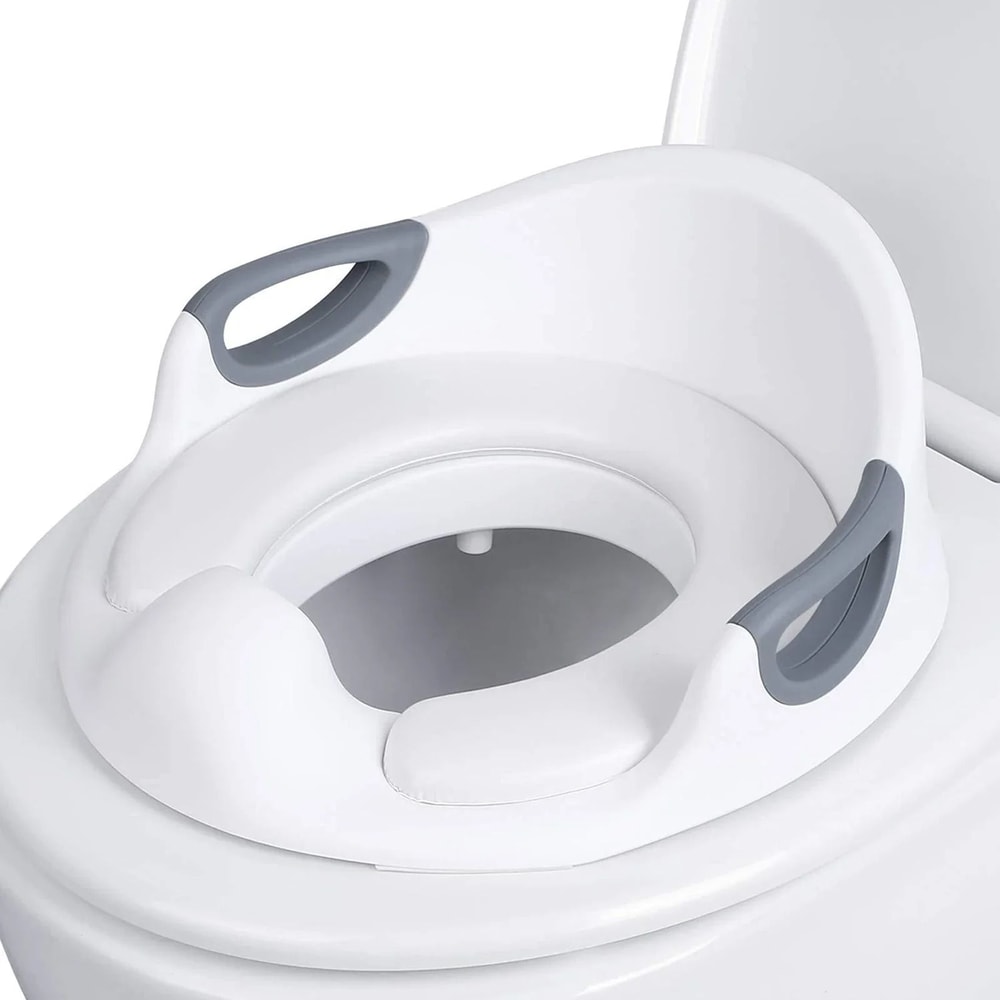 Toddler Toilet Seat Adapter With Handles For Comfortable Potty Training 5