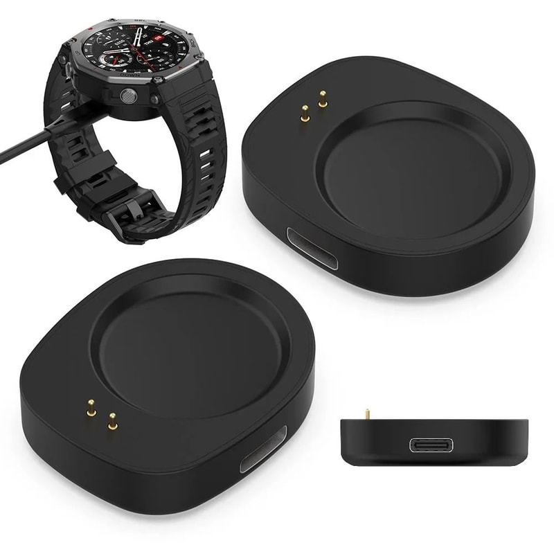 Wireless Charging Adapter For Smart Watches With Portable Dock 1