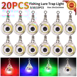 led underwater fishing lures for attracting fish with luminous light