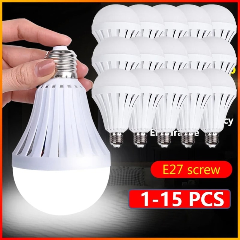 Rechargeable LED Emergency Light Bulb With Touch Control 1