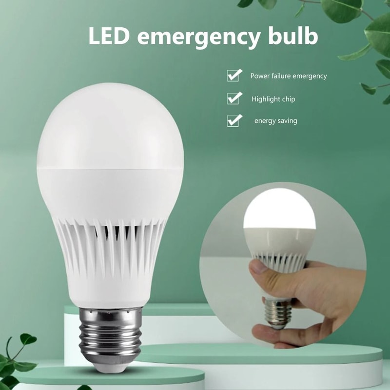 Rechargeable LED Emergency Light Bulb With Touch Control 4