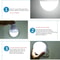Rechargeable LED Emergency Light Bulb With Touch Control 5