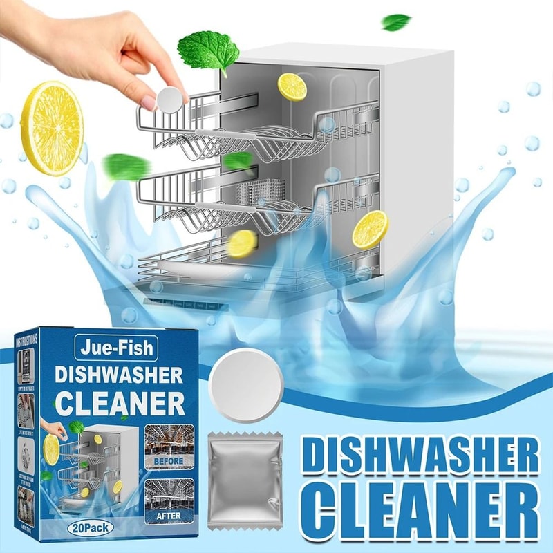 Kitchen Dishwasher Cleaning Tablets For Deep Cleaning And Deodorizing 2